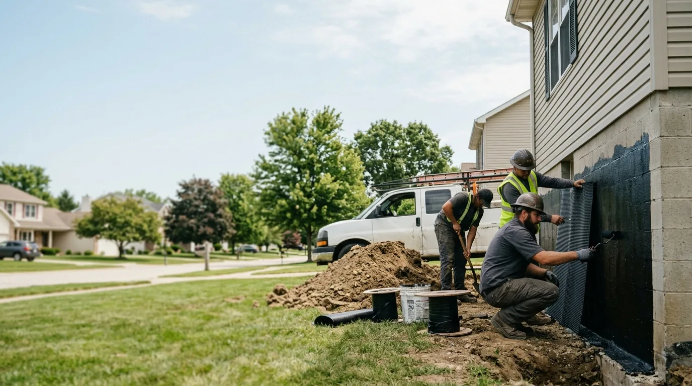Basement Waterproofing in Omaha, AR near me